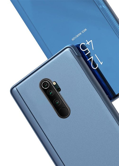 POWERTECH θήκη Clear view , Xiaomi Mi Note 10 Lite, μπλε 2056 - Image 2