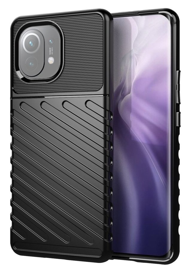 POWERTECH Θήκη Thunder  για Xiaomi Mi 11, μαύρη 2939