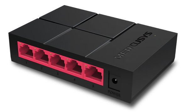 MERCUSYS Desktop Switch , 5x 10/100/1000 Mbps, Ver. 1 1515