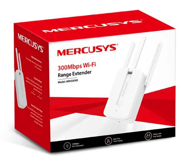 MERCUSYS Wi-Fi Range Extender , 300Mbps, MIMO, Ver. 4 1510 - Image 3
