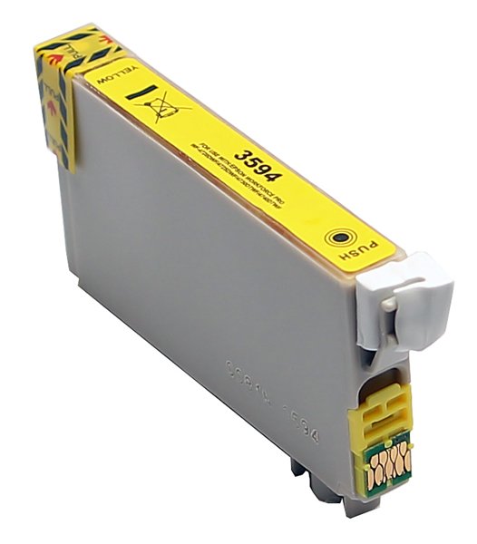 Symvato Inkjet gia Epson, T3594, 25.4ml, kitrino 1601 Seira 33 1