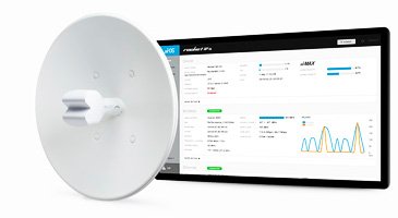 keraia 2,4GHz airMax 11dBi CPE gia exoteriki / esoteriki chrisi 365 outdoor 5