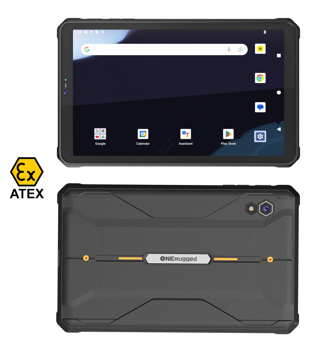 ONERUGGED tablet T1, 8.68", 8/128GB, 4G, 8000mAh, IP68/MIL-STD 810H/Atex Zone 2, mayro 8.68"