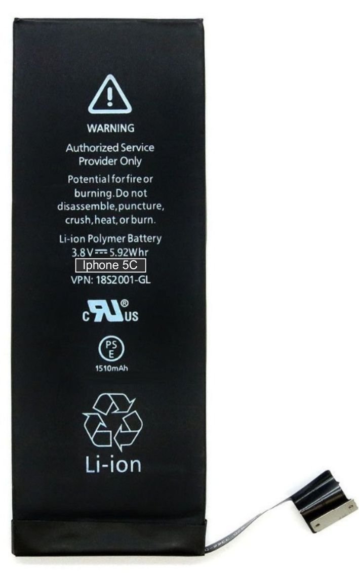 High Copy Μπαταρία για ihone 5C, Li-ion 1510mAh 541