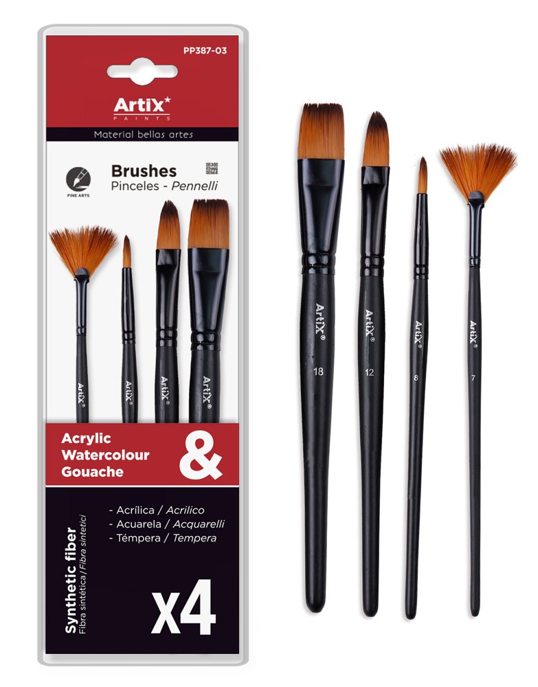 set pinelon zografikis, mayro, 4tmch Eidi cheirotechnias 1