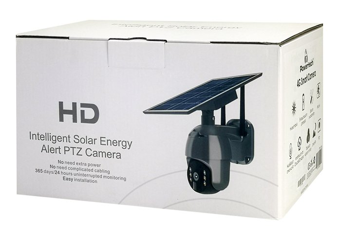 smart iliaki kamera PT-1174, 3MP, 4G, SD, PTZ, IP65 4G