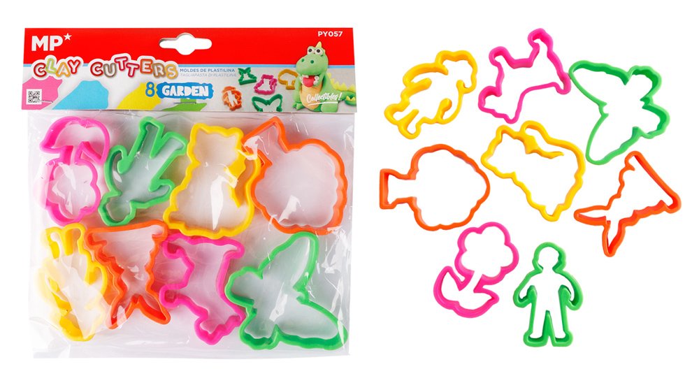 set kaloypia plastelinis, garden, 3+ eton, 8tmch Plastelini 1