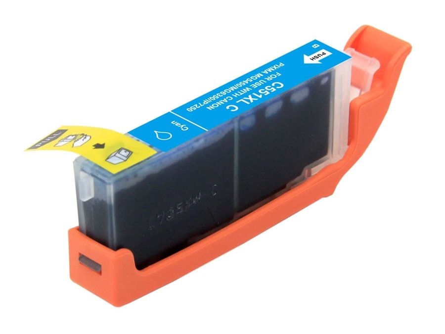 Συμβατό InkJet για Canon CLI-551, 12ml, κυανό 350