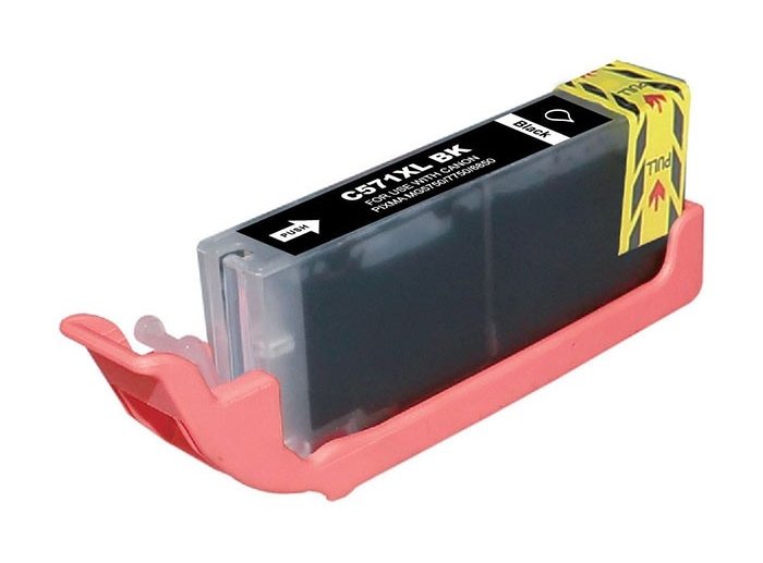 Συμβατό Inkjet για CANON, 571 XL, 12.2ml, μαύρο 757