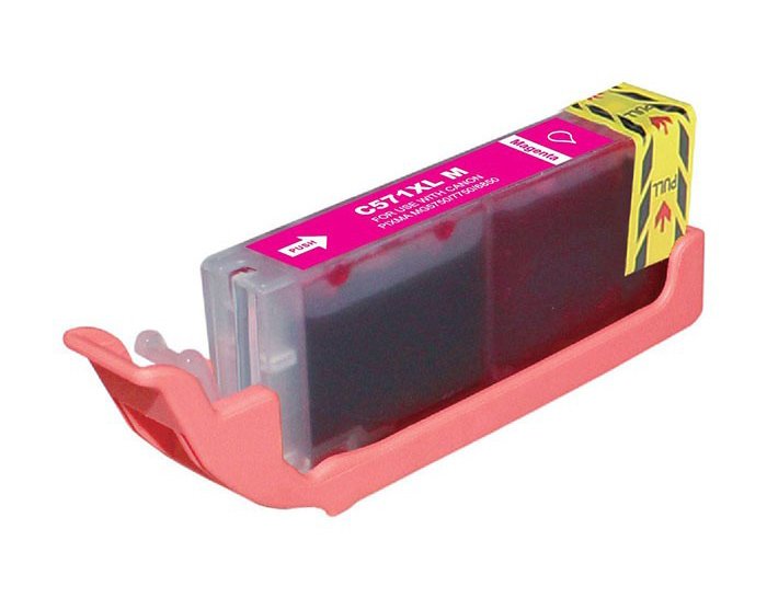 Symvato Inkjet gia CANON, 571 XL, 12.2ml, Magenta 759 571 XL 1