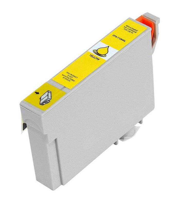 Συμβατό InkJet για Epson T1294, 13ml, κίτρινο 386