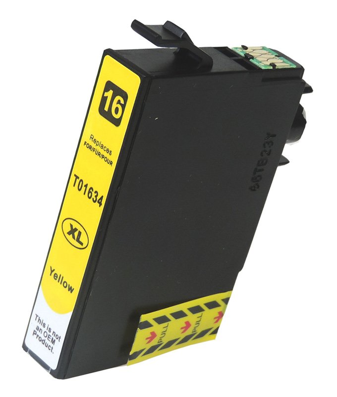 Συμβατό Inkjet για Epson, T1634, 11.6ml, κίτρινο 909
