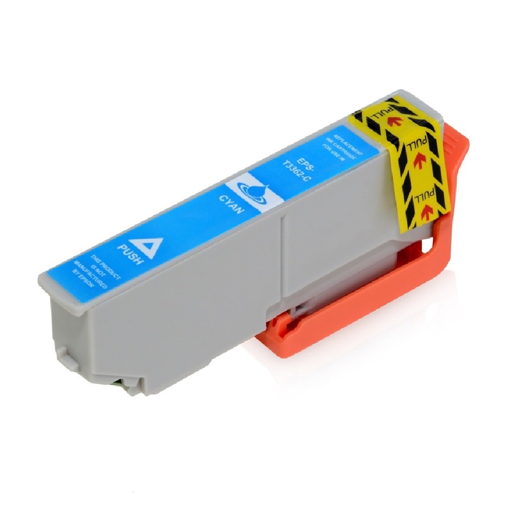 Συμβατό Inkjet για Epson, T3362, 13.8ml, κυανό 912