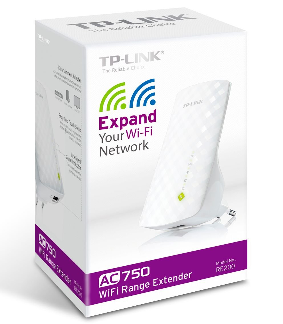 TP-LINK WiFi ange Extender AC750, Ver. 4.0 515 - Image 3