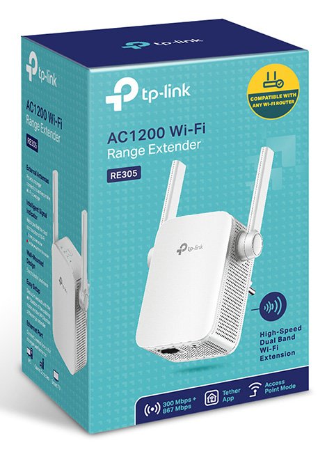 TP-LINK AC1200 Wi-Fi Range Extender , dual band, Ver. 3.0 1463 - Image 4