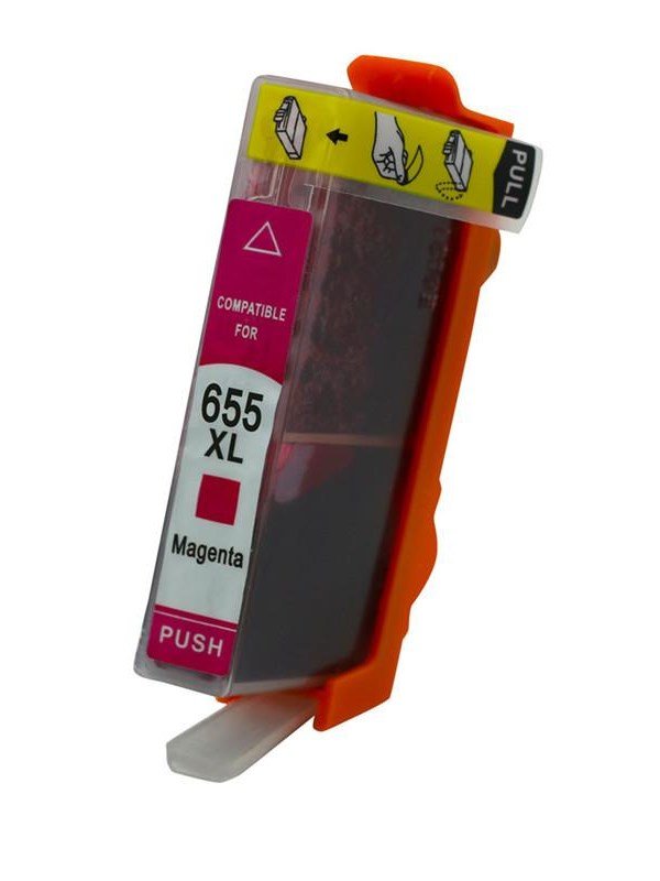 Συμβατό Inkjet για HP, 655, 14.6ml, Magenta 672