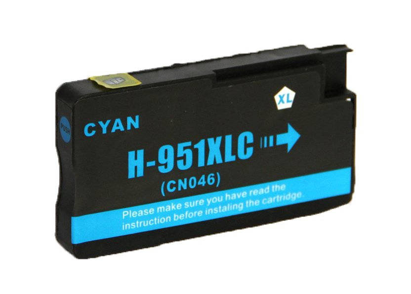 Συμβατό Inkjet για HP, 951 XL, 26ml, κυανό 755