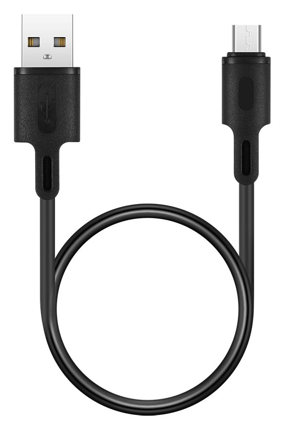 OCKOSE καλώδιο USB σε Micro USB Beta AM Mini, 2.4A, 30cm, μαύρο 1959