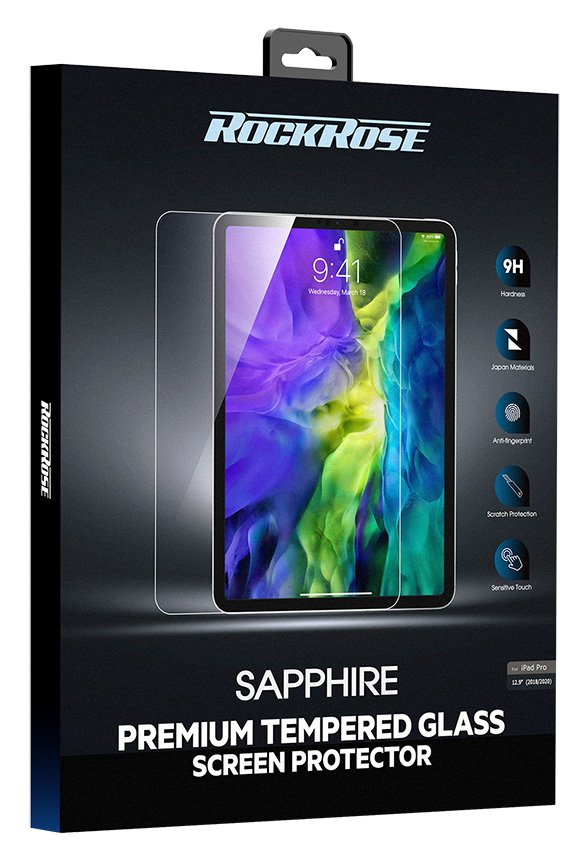 OCKOSE Tempered Glass 2.5D Sapphire για iPad Pro 12.9" (2018-2020) 1961 - Image 2