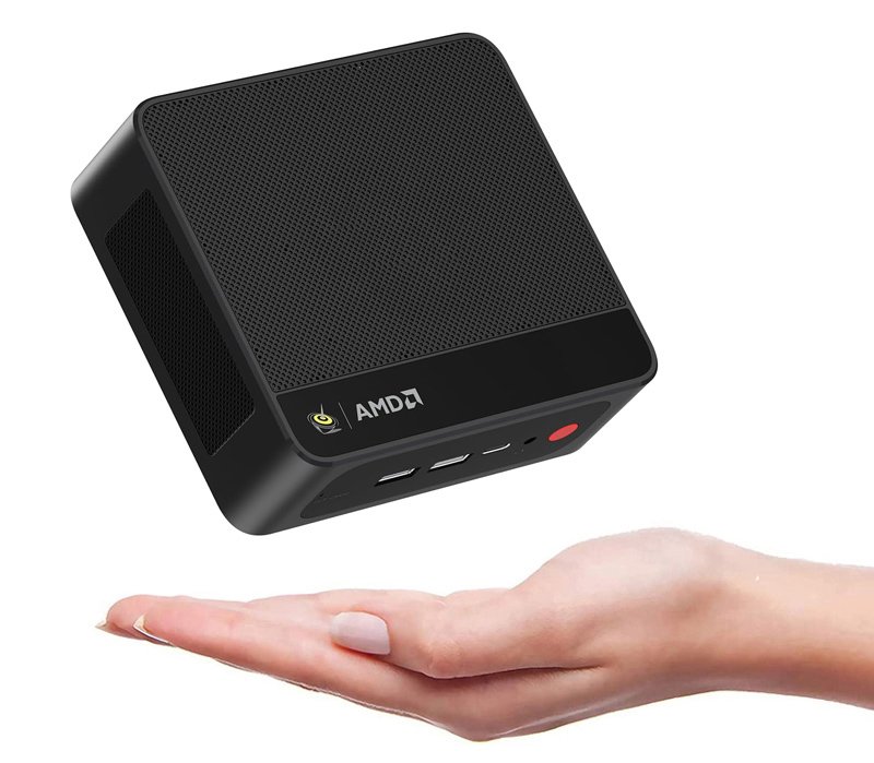 mini PC SER5 Max, AMD 7735HS, 24GB, 500GB M.2, Windows 11 Pro Mini PC 2
