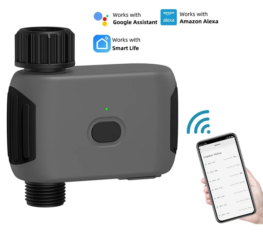 INHOCON smart προγραμματιστής ποτίσματος SGW03W, WiFi, IP55 - Image 2