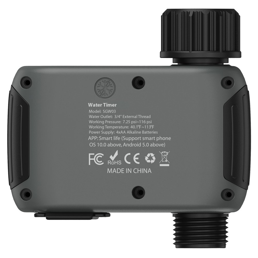 INHOCON smart προγραμματιστής ποτίσματος SGW03W, WiFi, IP55 - Image 6