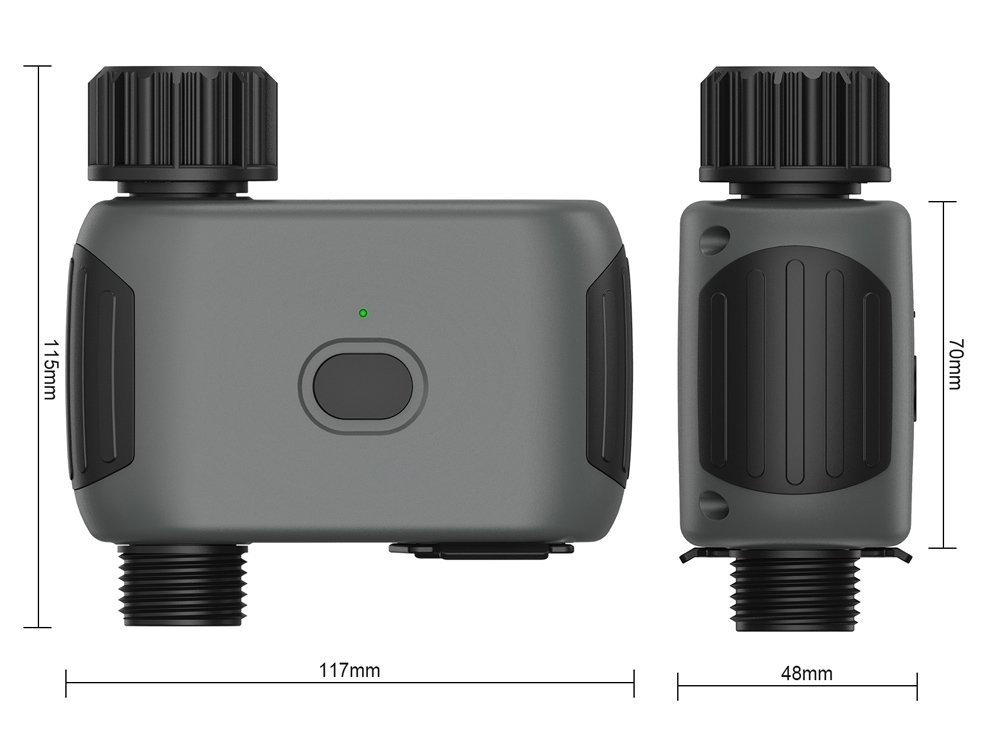 INHOCON smart προγραμματιστής ποτίσματος SGW03W, WiFi, IP55 - Image 8