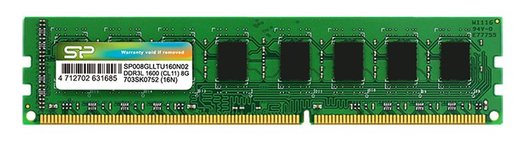 SILICON POWER μνήμη DDR3L UDIMM , 8GB, 1600MHz, CL11 2109
