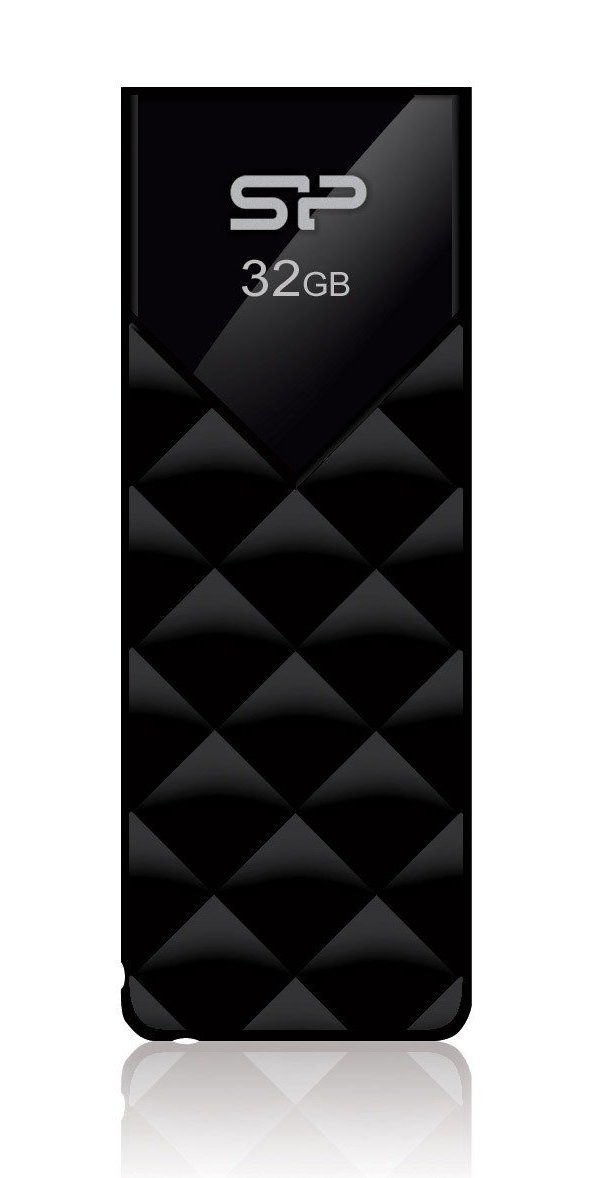 ILICON POWER UB Flash Ultima U03, 32GB, UB 2.0, μαύρο 1273
