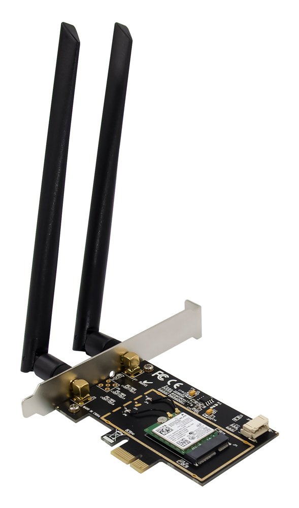 POWERTECH κάρτα επέκτασης PCIe , AC7260 Dual-Band Wireless 3563