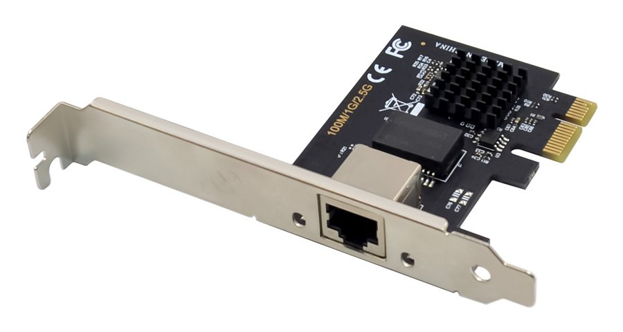 POWERTECH κάρτα επέκτασης PCIe σε RJ45 2.5G , RTL8125B 3561