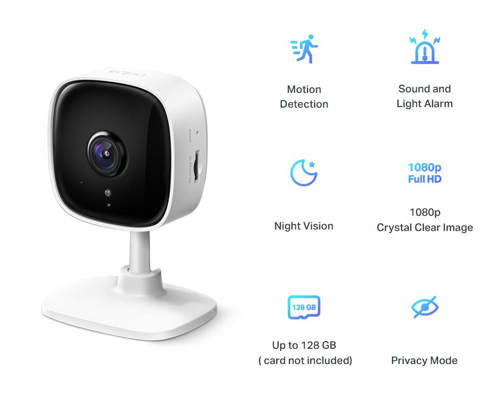 P-LINK smart camera apo-C100 Full HD, Motion Detection, WiFi, Ver. 1.0 1593 indoor