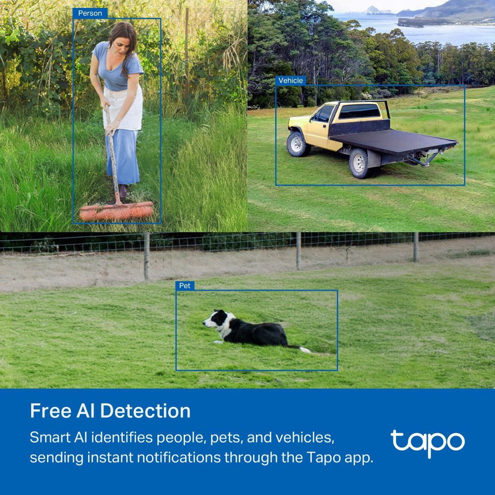 smart kamera Tapo C501GW, 1080p, 4G, PTZ, IP66, V2.0 4G