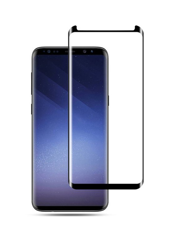 POWERECH empered Glass 3D, Mini, Full glue, για Samsung S9, Black 926