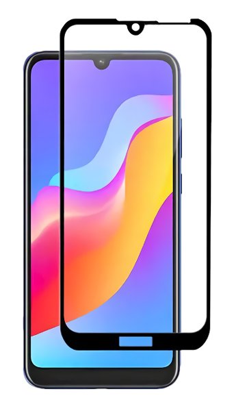 POWERECH empered Glass 5D Full Glue, Huawei Y5/Pro/Prime 2019, μαύρο 1228