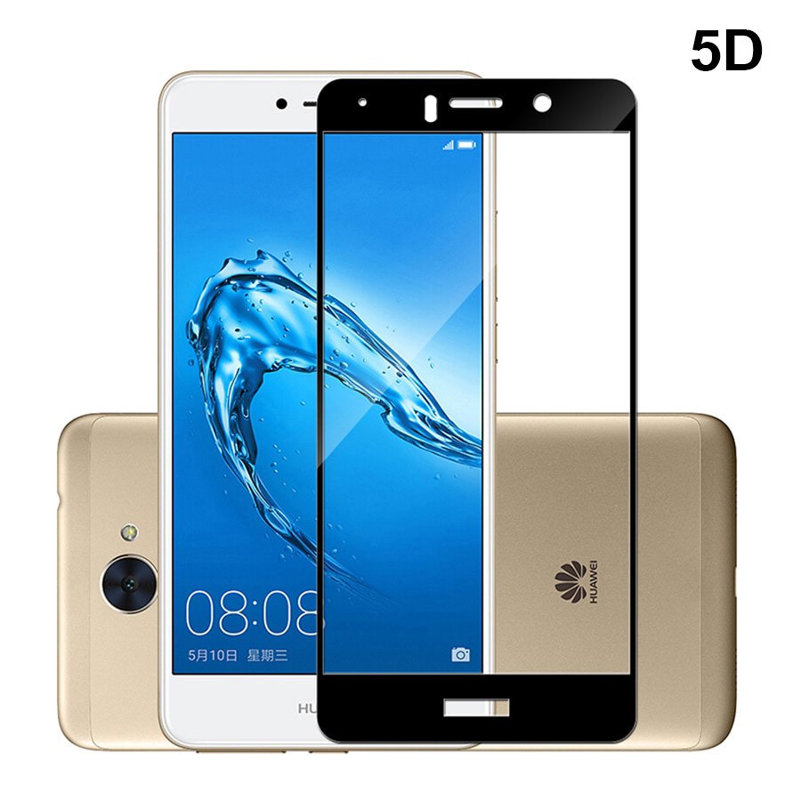 POWERECH empered Glass 5D, Full Glue, Huawei Y7/Y7 Prime (2017), μαύρο 1231