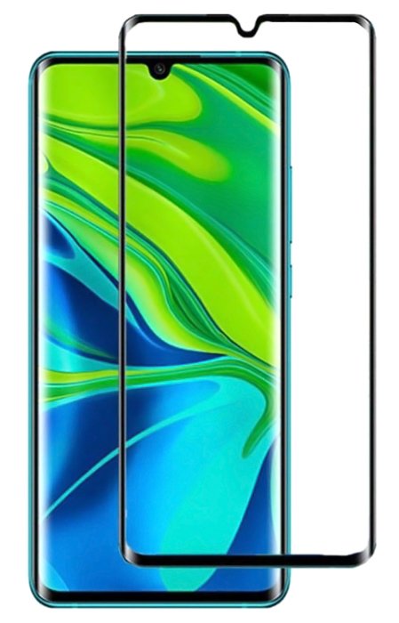 POWERECH empered Glass 3D, Full Glue, Xiaomi Mi Note 10/10 Pro, μαύρο 1388