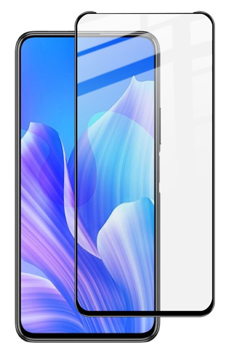 POWERECH empered Glass 5D, full glue, Huawei Enjoy 20 Plus 5G, μαύρο 1956
