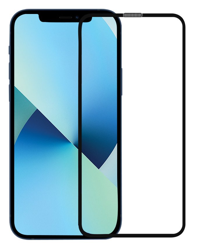 POWERTECH tempered glass 5D  iPhone 13 Mini, dustproof 3133