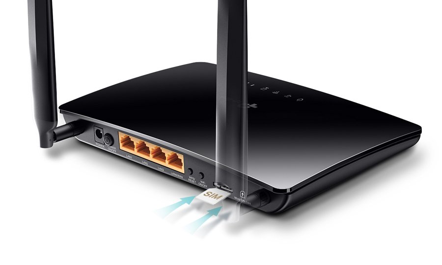 TP-LINK Wireless N Router , 4G LTE, Wi-Fi 300Mbps, Ver. 4.0 766 - Image 2