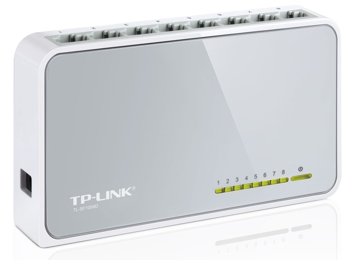 TP-LINK Desktop Switch , 8-port 10/100Mbps, Ver. 8.2 485