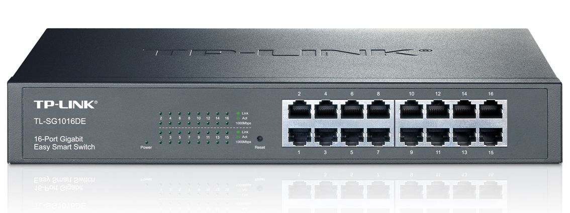TP-LINK Easy Smart Switch , 16-Port Gbit, Ver. 4.2 530