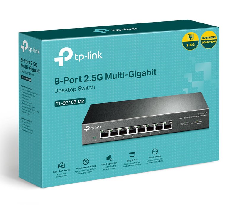 TP-LINK Multi-Gigabit Desktop Switch , 8-Port 2.5G, Ver. 1.0 3615 - Image 6