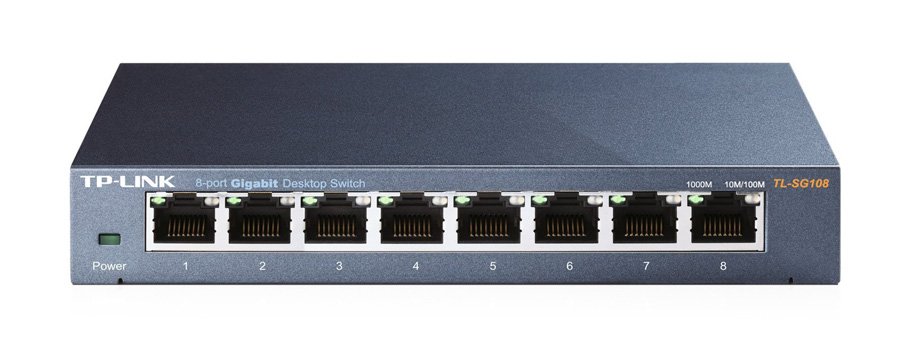 TP-LINK Desktop Switch  8 Θυρών, 10/100/1000Mbps, Ver. 6.0 529