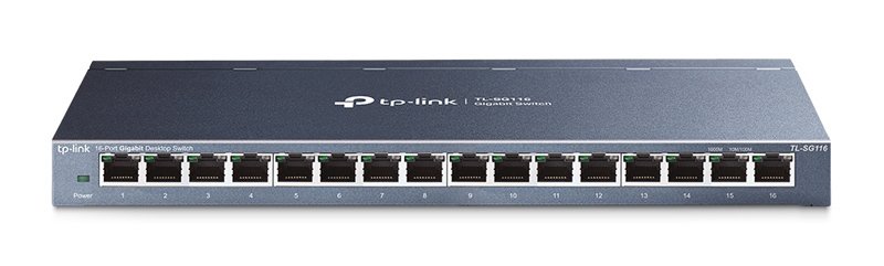 TP-LINK desktop switch , 16-Port, 10/100/1000Mbps, Ver. 1.0 3295