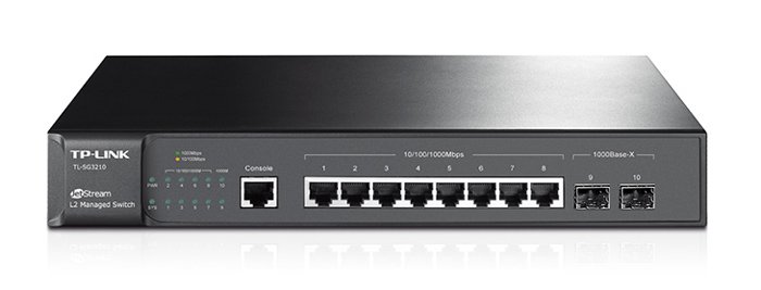 TP-LINK JetStream L2+ managed switch , 8-Port Gigabit, Ver. 3.0 3294