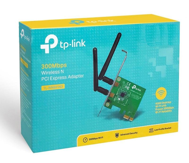 TP-LINK Ασύρματο N PCI Adapter , 300Mbps, WPA/WPA2, Ver. 1.0 1034 - Image 5