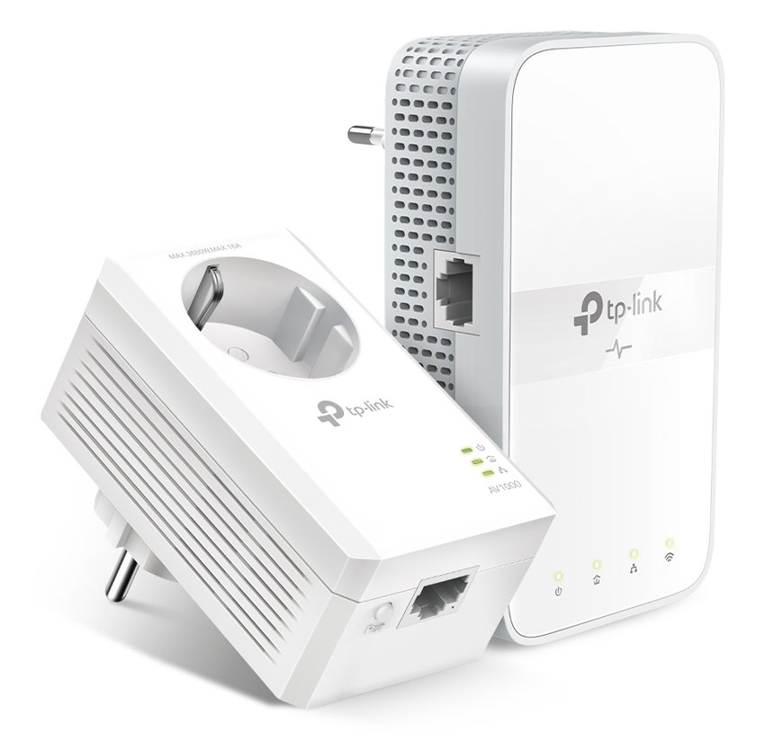 TP-LINK Powerline ac Wi-Fi Kit , AV1000 Gigabit, Ver. 1.0 3356