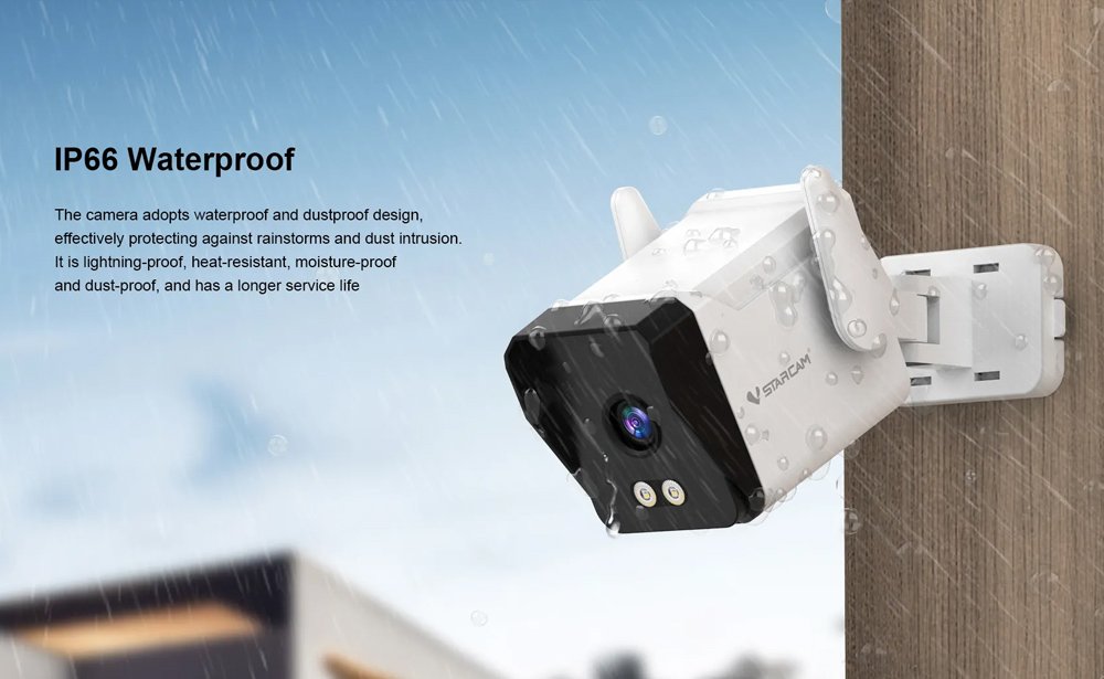 smart kamera TS3, 3MP, WiFi, SD, IP66 outdoor