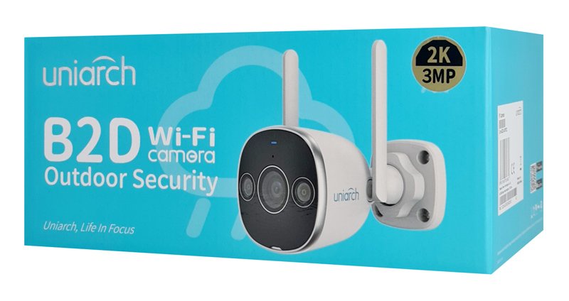 UNIARCH smart κάμερα , 3MP, WiFi, SD, IP67 7109 - Image 5